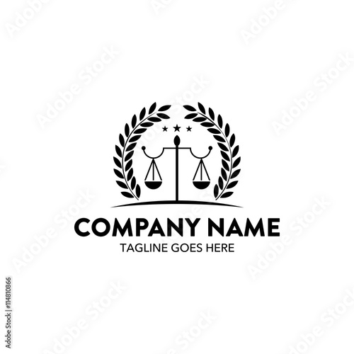 Law & Attorney Logo