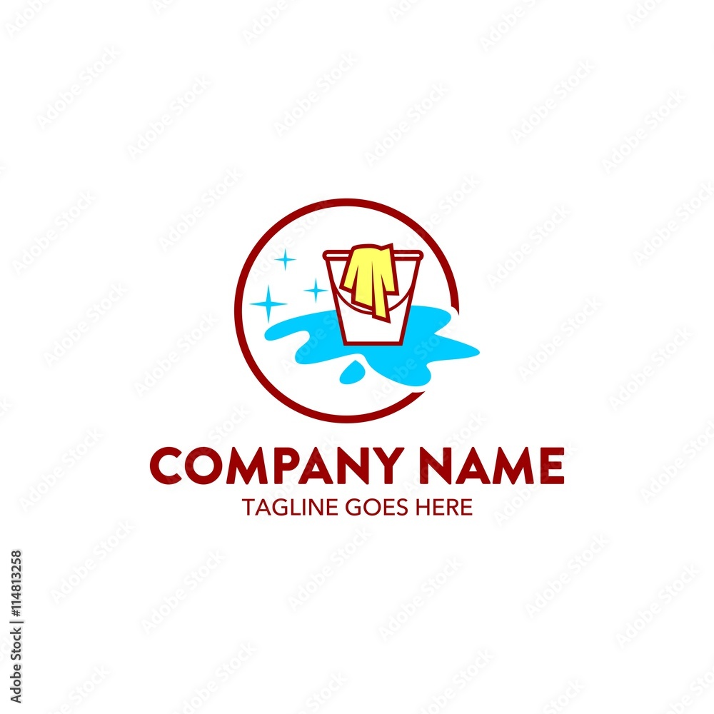 Cleaning Service Logo Cleaning Service Logo