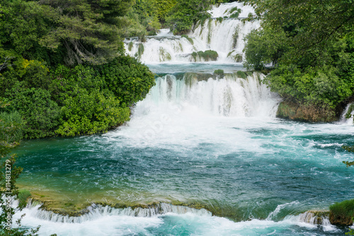 Waterfalls at Krka National Park © bigguns