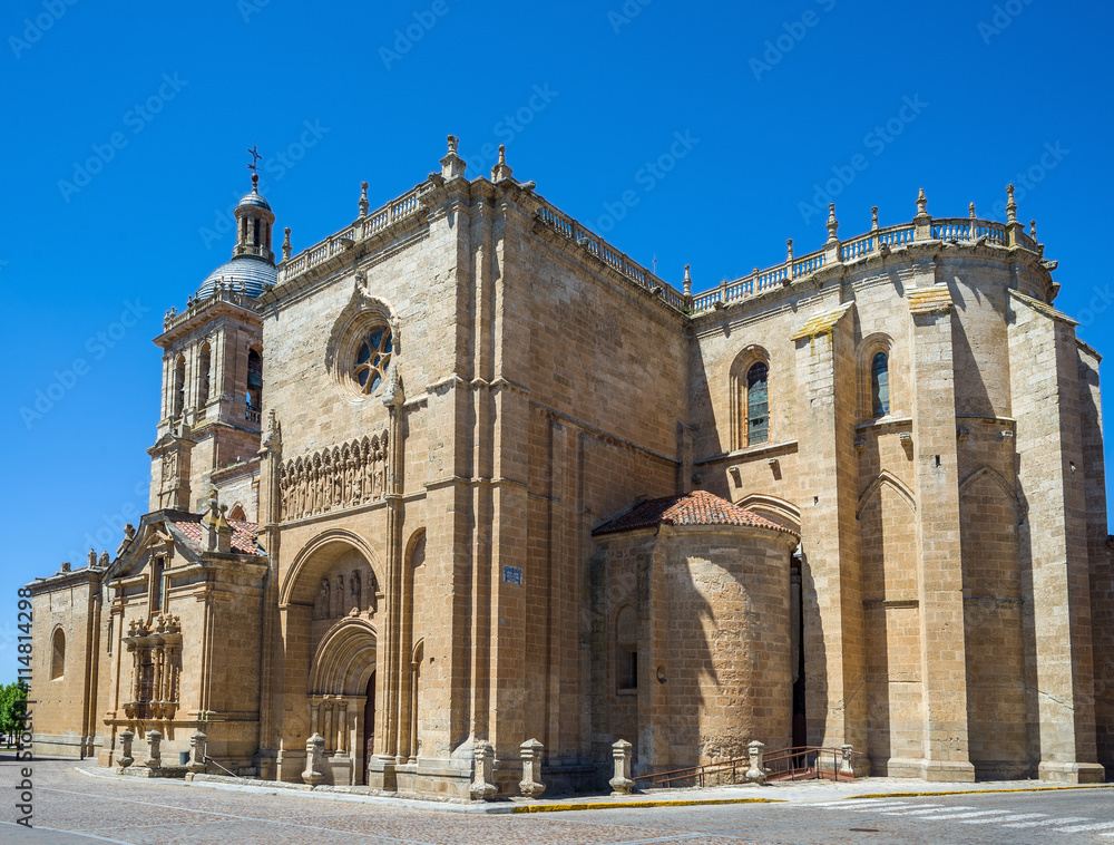 Santa Maria Cathedral. Ciudad Rodrigo, Salamanca, Castilla y Leon. Spain.