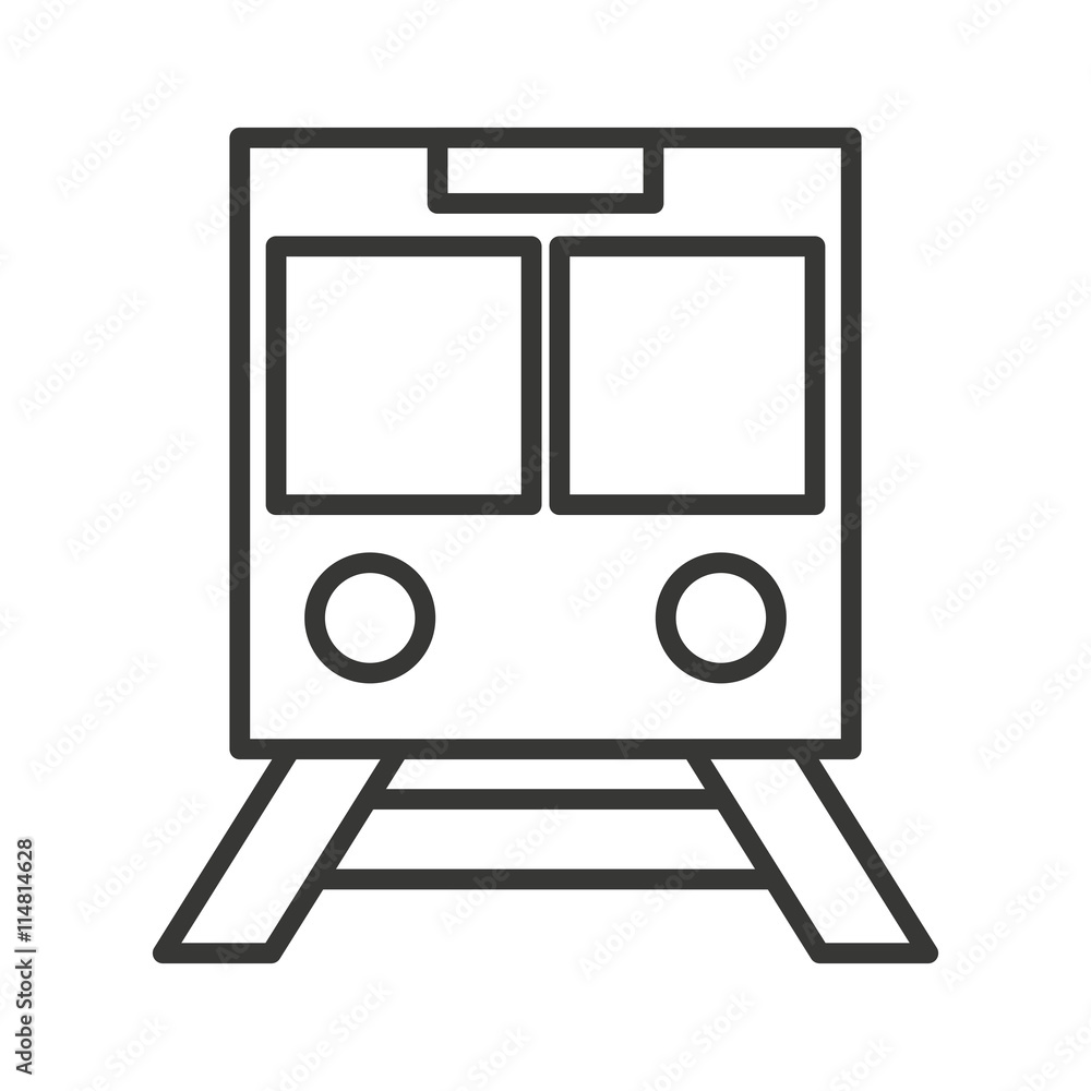 subway train isolated icon design subway train isolated icon design