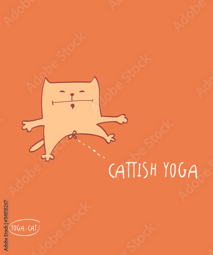 Funny pic with red cat