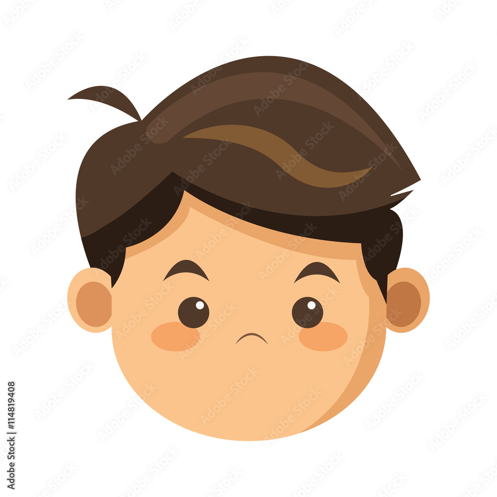 face of boy icon face of boy icon
