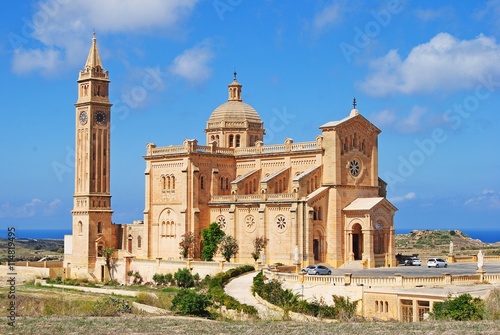 Basilica of Ta'Pinu on Gozo island