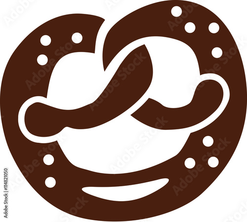German snack pretzel