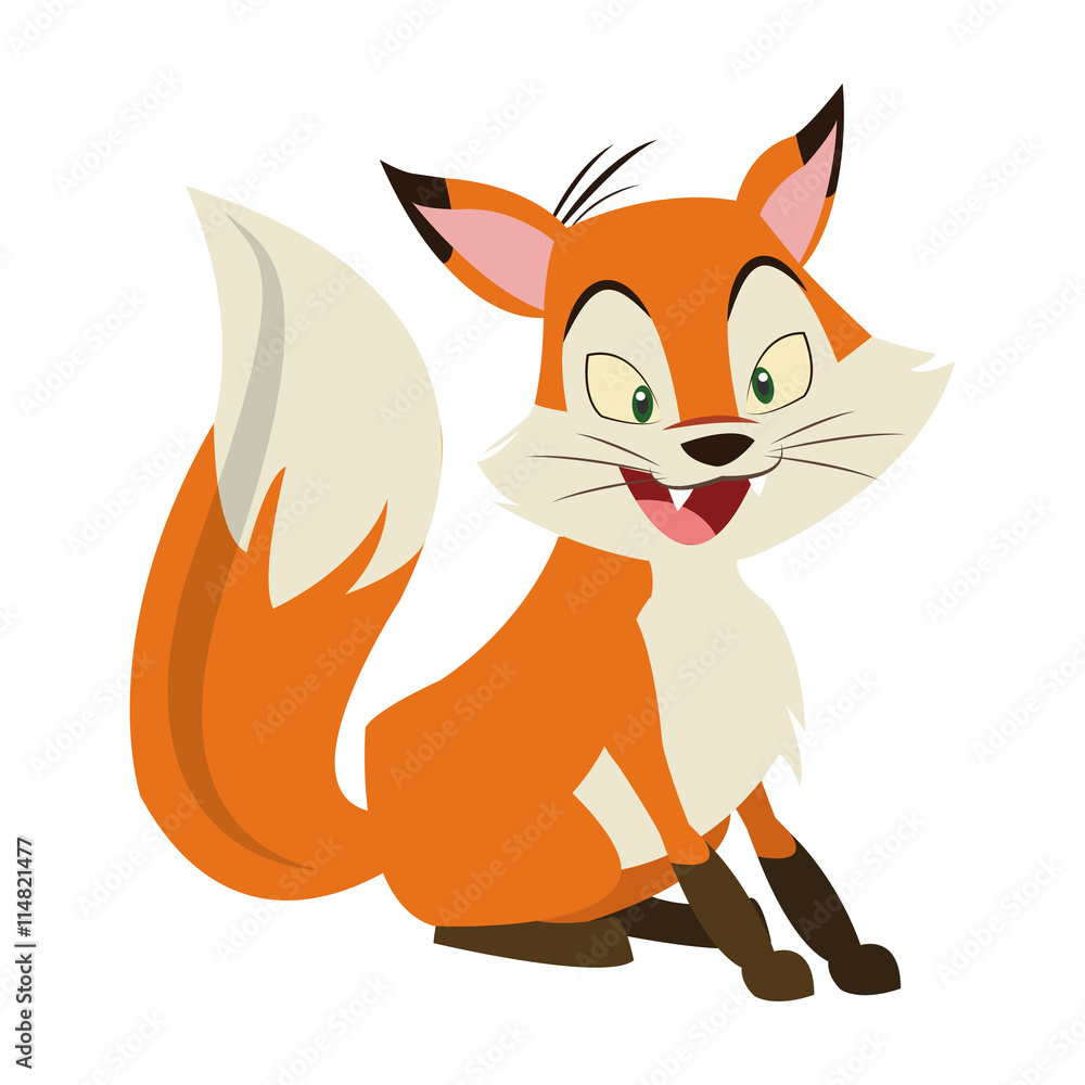 fox cartoon icon