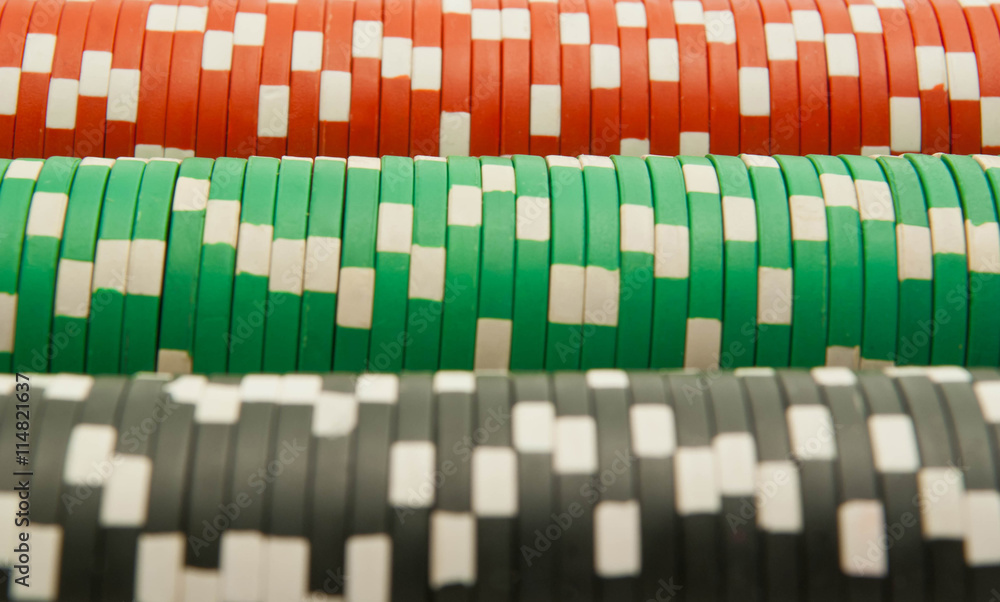 Fototapeta premium background of plastic chips