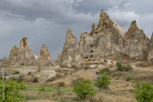 kapadokyada atlarla gezmek & güzel atlar ülkesi photo