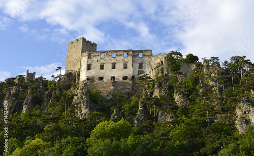 Burgruine Rauhenstein Castle  Baden  Austria.