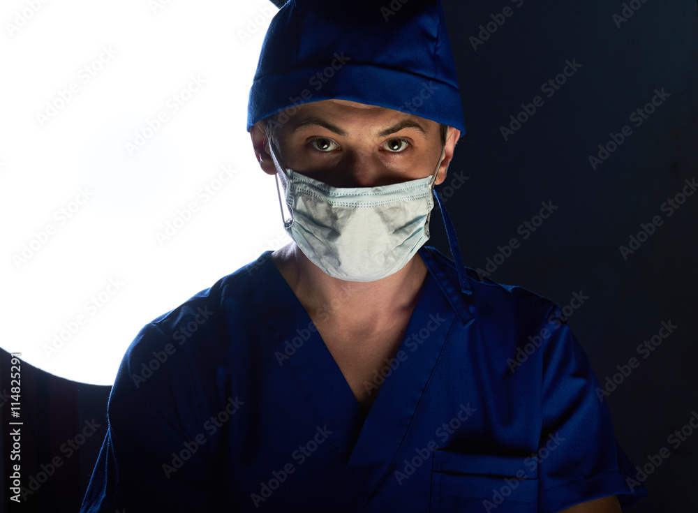 close up portrait of doctor close up portrait of doctor