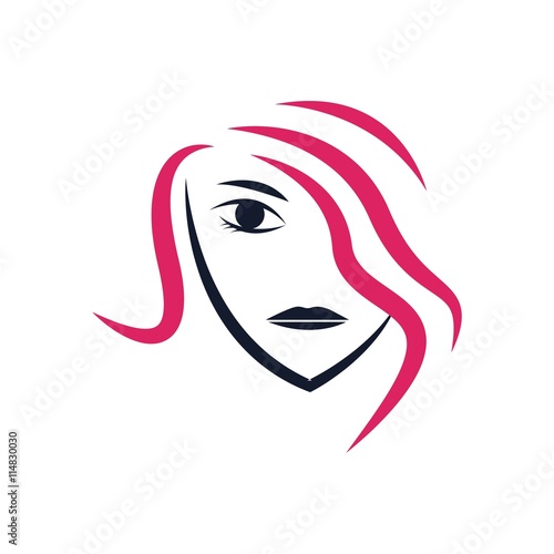 Logo Beauty And spa Face woman