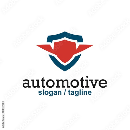 Automotive logo design vector