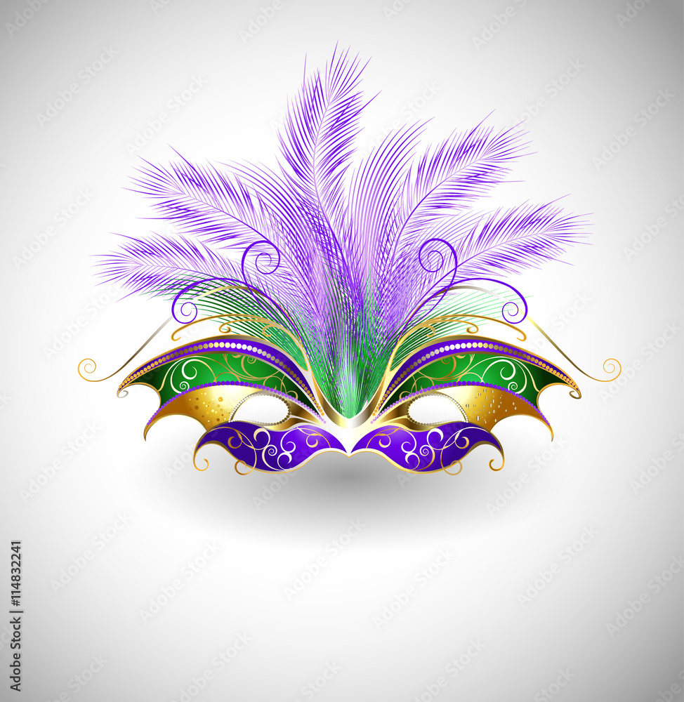 Obraz premium Mardi Gras Mask