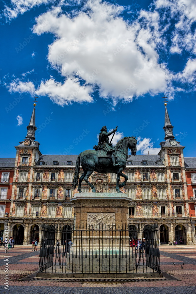 Obraz premium Madrid, Plaza Mayor