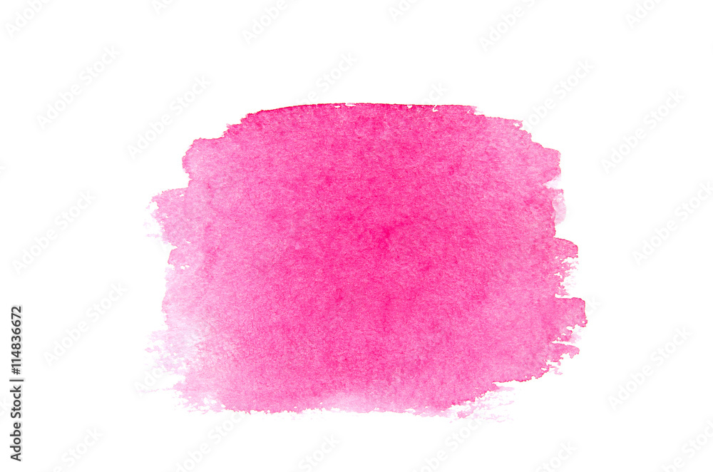 close up of color strokes on white background with clipping path close up of color strokes on white background with clipping path