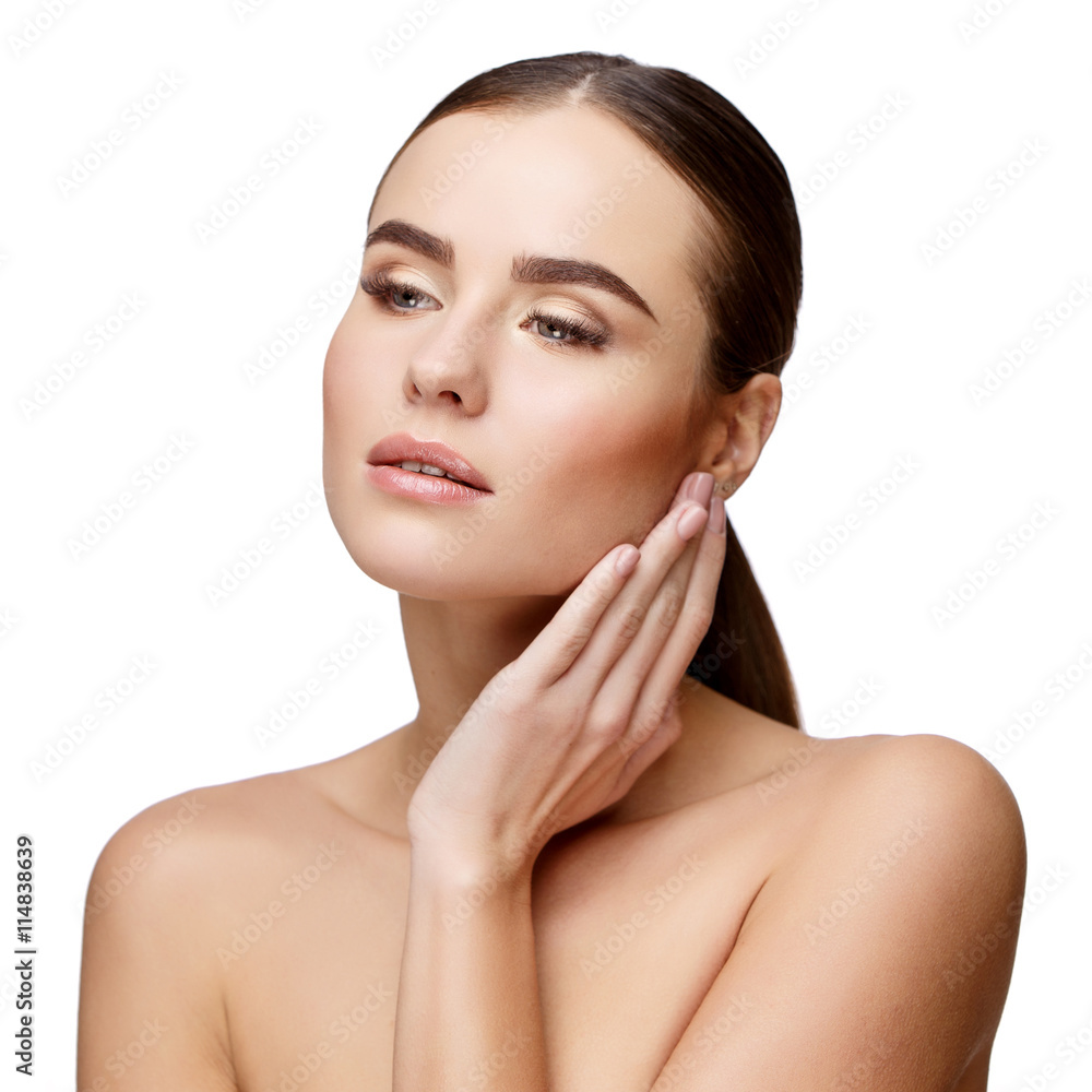 Beautiful Young Woman with Clean Fresh Skin Beautiful Young Woman with Clean Fresh Skin