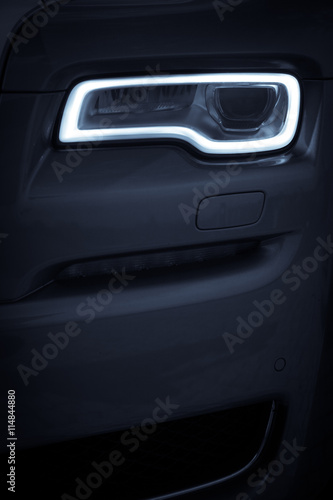 Car LED headlights © bizoo_n
