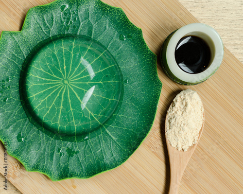 Water cake (the water drop dessert mochi 