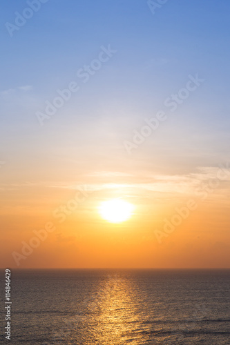 Sunshine along the sea on morning. © DG PhotoStock