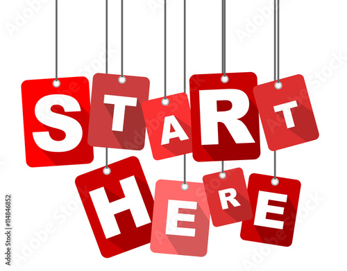 start here, red vector start here, flat vector start here, background start here