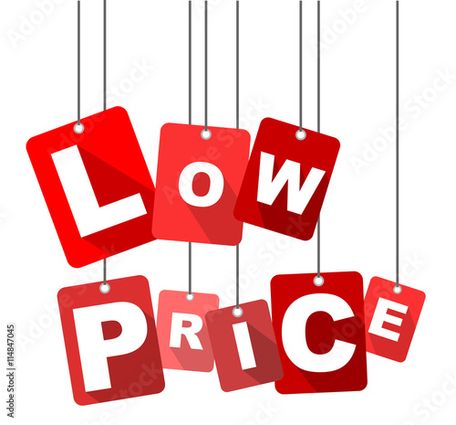 low price, red vector low price, flat vector low price, background low price