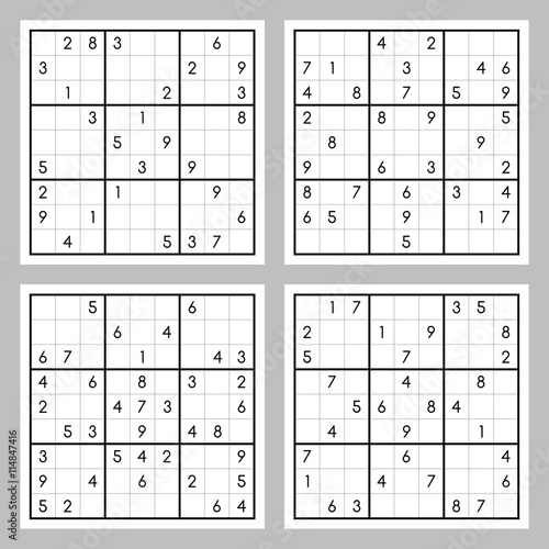 Set of sudoku