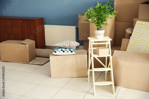 Packed household goods for ...
