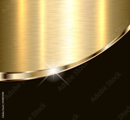 Background elegant gold metal texture