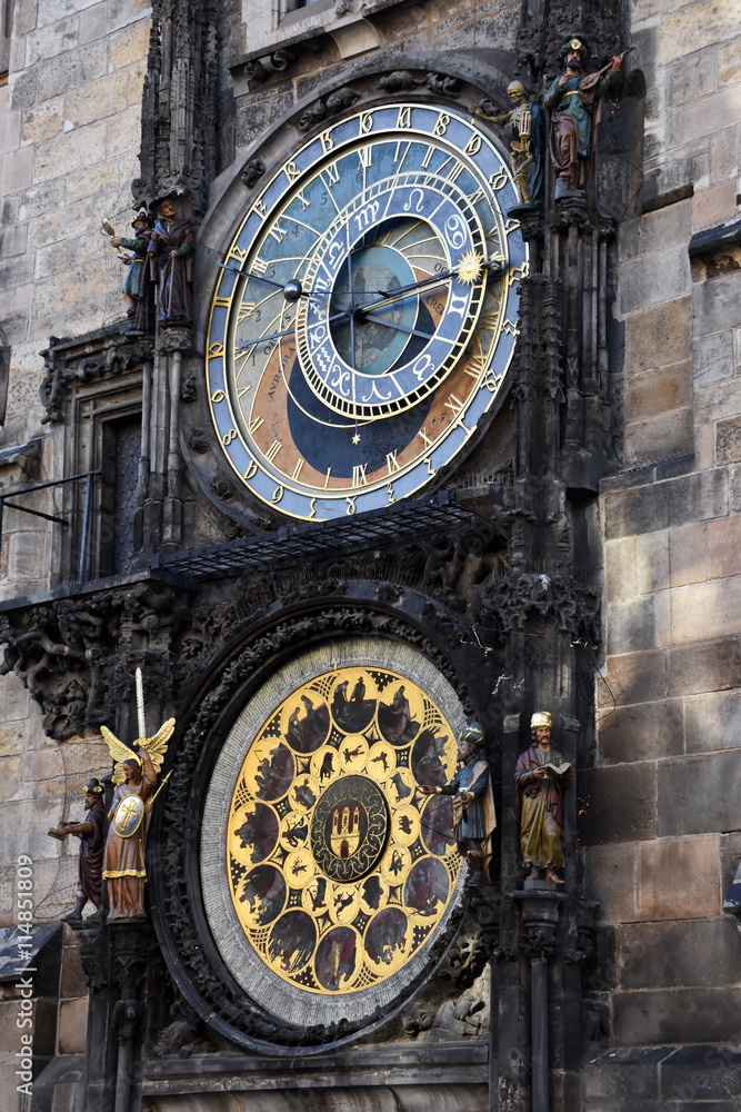 Obraz premium Prague old town clock tower, czech republic