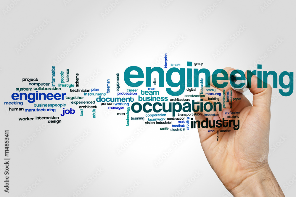 Engineering word cloud Engineering word cloud