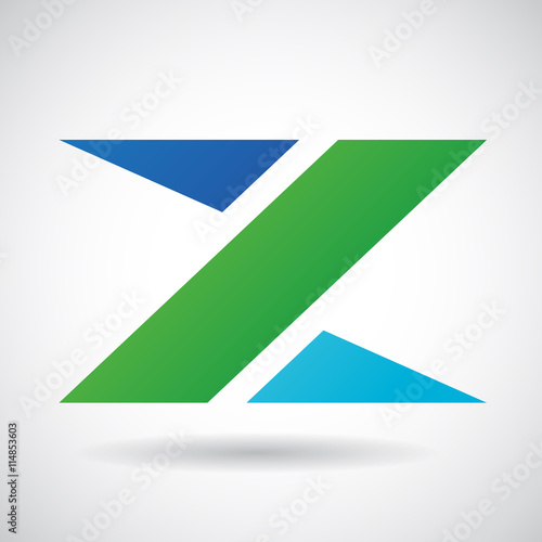 Free Download Logo Shape and Icon of Letter Z, Vector Illustration - GFXLoad