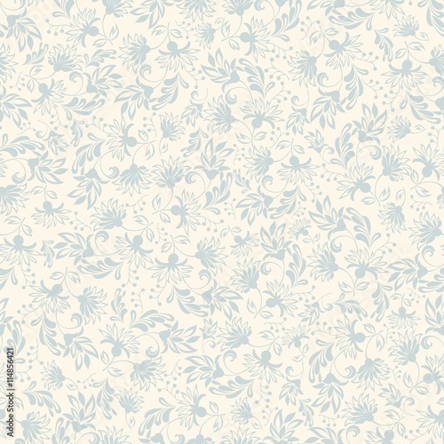 Seamless background with beige ornaments