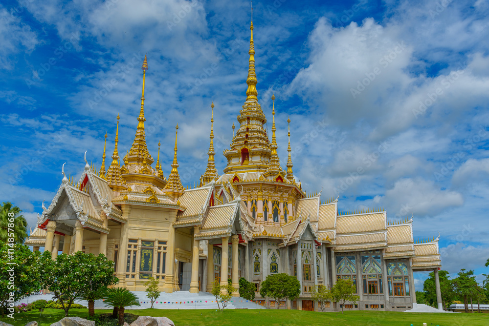 Wat Luang Phor Toh temple in Nakhon Ratchasima,Thailand.
