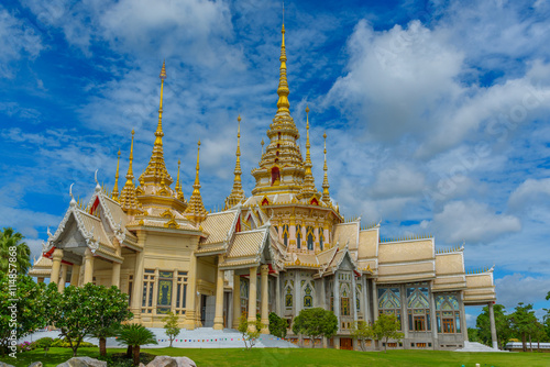 Wat Luang Phor Toh temple in Nakhon Ratchasima,Thailand. © puthithon
