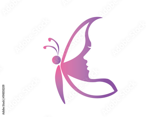 Natural Organic Beauty Logo - Luxury Skin Aesthetics Clinic Symbol