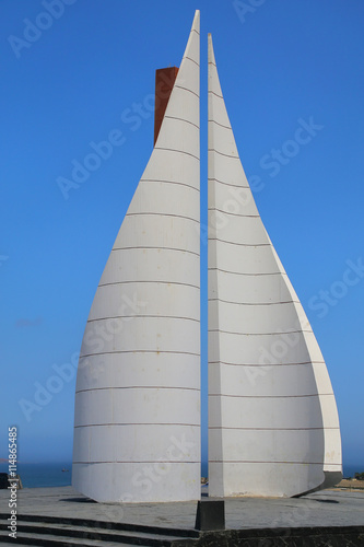 San Martin Obelisk in Paracas, Peru