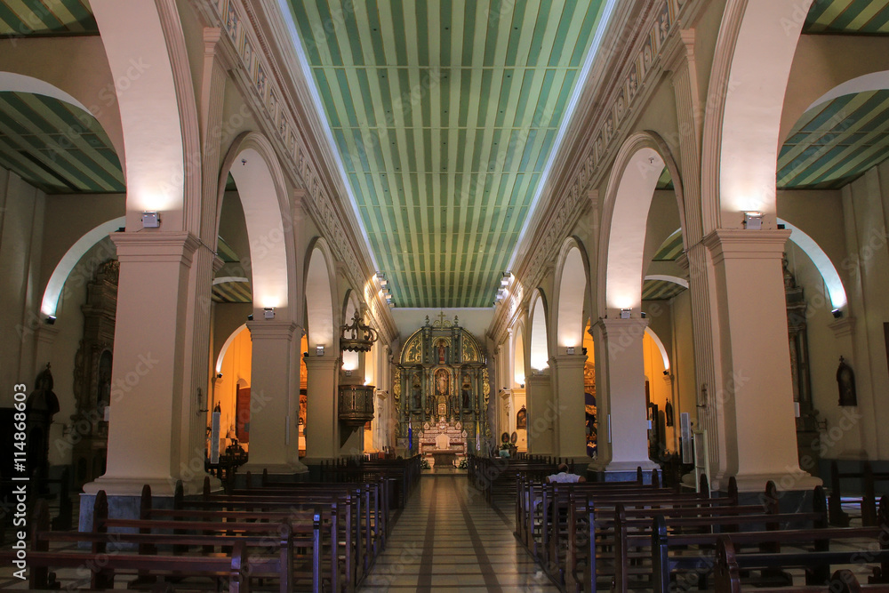 Interior of Metropolitan Cathedral of Our Lady of the Assumption