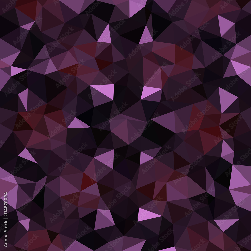 Obraz premium Kaleidoscopic low poly triangle style vector mosaic background