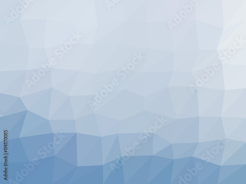 Gradient low poly triangle style vector mosaic background