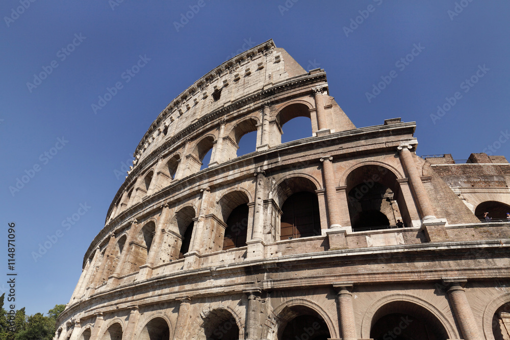 The Roman Colosseum 
