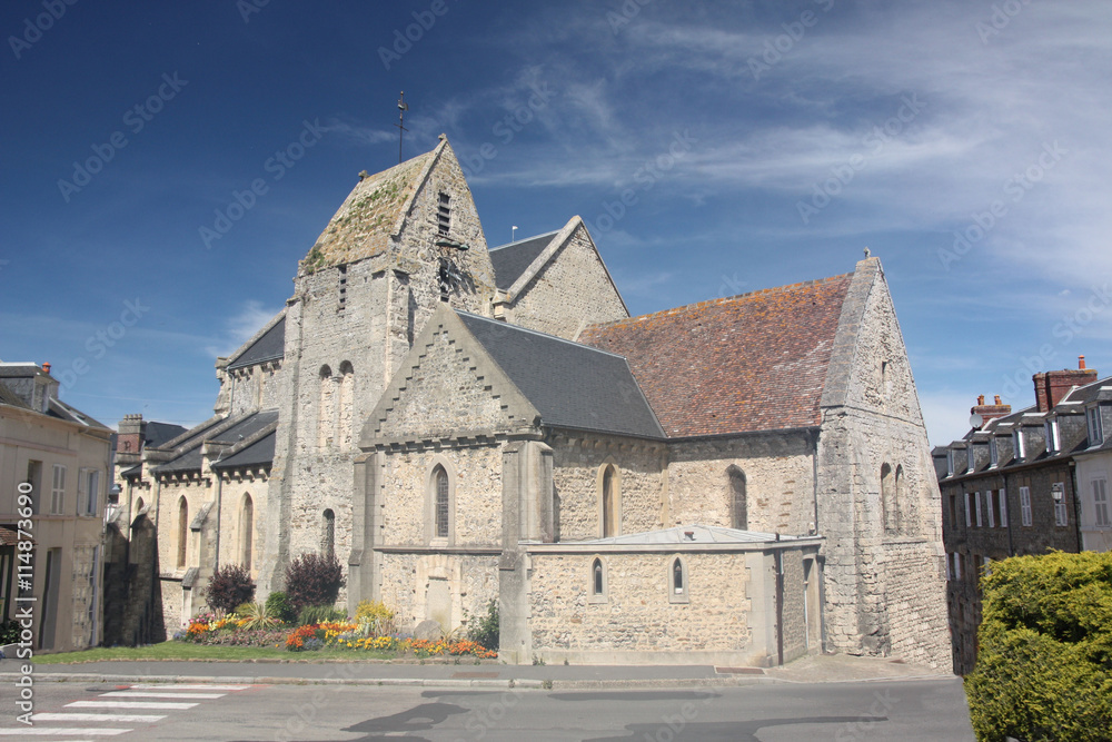 Fototapeta premium Église de Villerville