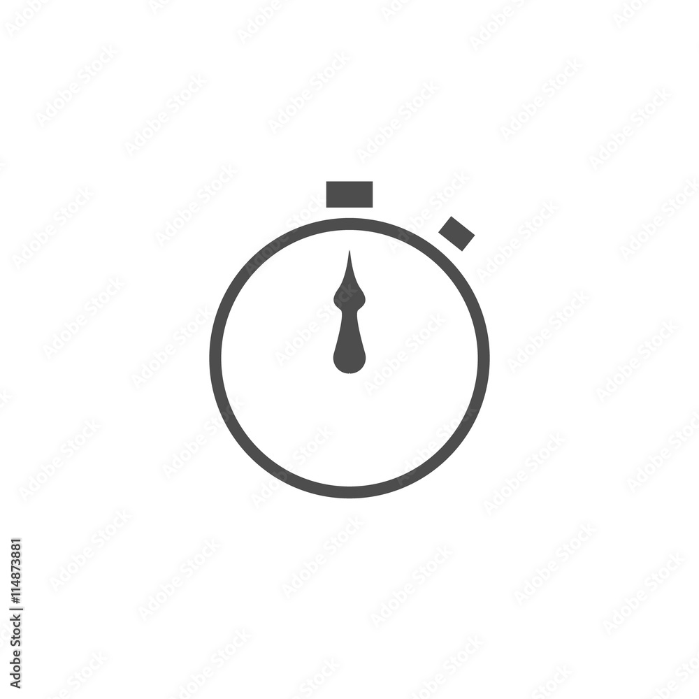 Time and Clock icons on white background. Vector illustration. Time and Clock icons on white background. Vector illustration.