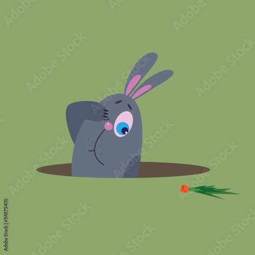 hungry rabbit