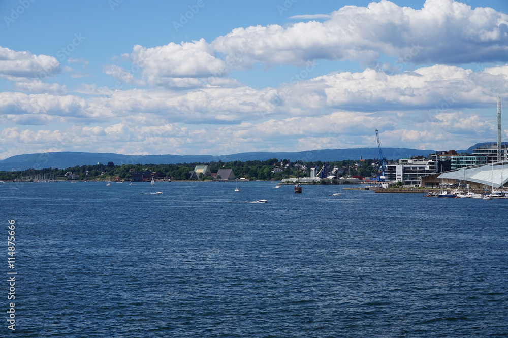 Port in Oslo, Norway