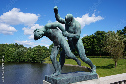 Vigeland Park  Oslo  Norway