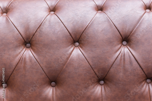 Genuine brown leather background