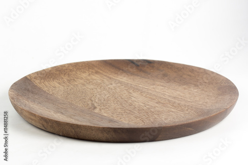wooden plate