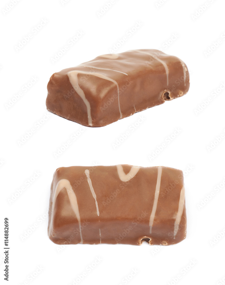 Chocolate candy bar isolated Chocolate candy bar isolated