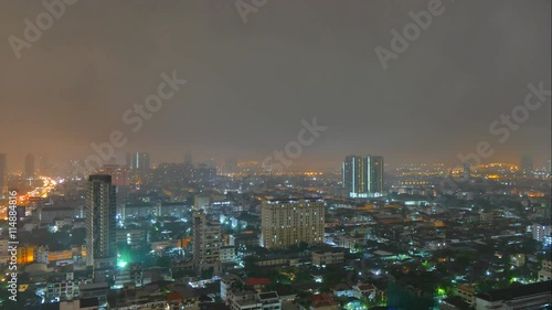 Wallpaper Mural 4K Time lapse Bangkok city in Thailand Torontodigital.ca