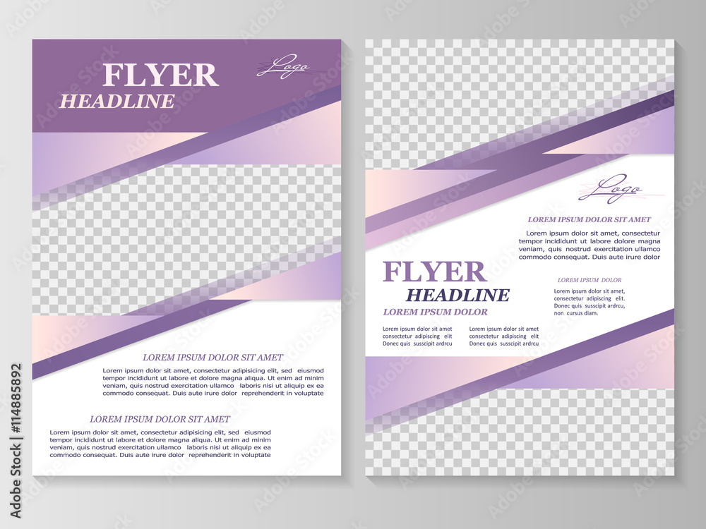 Fototapeta premium Business brochure or cover